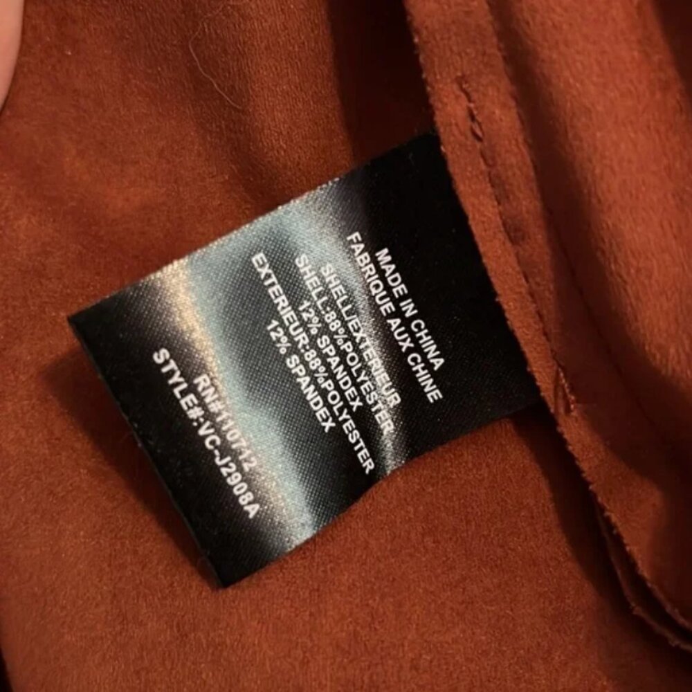 GORGEOUS Vigoss Faux Suede Jacket - Picture 4 of 5